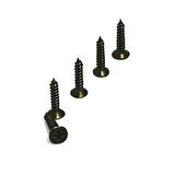Klips, Menteşe, Ayak, Ağaç, Sunta Vidası 3x13 Mm - Siyah 1000 Adet