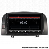 Araç Multimedya Hyundai Sonata Android 12 Carplay 4Gb Ram + 64Gb Hdd 2006-2008 Navigasyon Ekran MYW