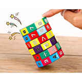 Eğitici Matematik Sayılar Sihirli Küp Popit Oyuncak Dört Işlem Matematik