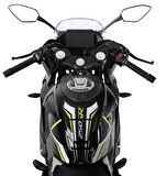 GP Kompozit CF Moto 250 SR 2020-2024 Uyumlu Tank Pad Seti Sarı