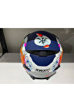 Kask Sway 820 Dakar 5 Blue/orange Full Face