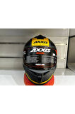KASK AXXİS DRAKEN S SONAR C3 MAT TİTANYUM/YELLOW