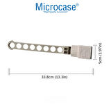 Microcase 8 Delikli Plastik Kurutmalık Çamaşır Askılığı - GRİ AL5345