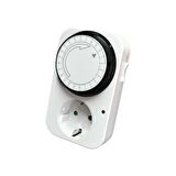 Asyagrup Ycl Günlük Programlanabilir Fişli Mekanik Zaman Saati / 10a - 220v
