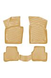 Ford Connect 2002-2013 Bej 3d Havuzlu Paspas