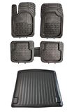 Mercedes C Seri W203 2001-2007 Derin Havuzlu Paspas Ve 3d Bagaj Havuzu