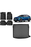 Volkswagen Taigo 2023 Model Üst Kademe 3d Bagaj Havuzu ve 4D Luxury Havuzlu Paspas