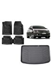 Fiat Bravo Hatchback 2009 Model 3d Bagaj Havuzu ve 4D Luxury Havuzlu Paspas