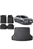 Peugeot 508 Allure 2012 Model 3d Bagaj Havuzu ve 4D Luxury Havuzlu Paspas