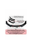 Hyundai Hd72 Uyumlu 4 Parça Kırmızı Dilli Ön Ek Piano Black Lip