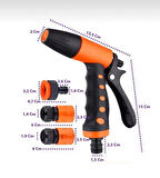 OTOMATİK TABANCA 4'LÜ SET 1/2" MD-605 