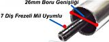 TIRPAN UCU ÇAPA APARATI - TÜM MODELLERE UYGUN - 26 MM 7 DİŞ 