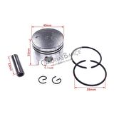 BG430 / CG430 TIRPAN PİSTON SEGMAN SETİ KOMPLE 40MM