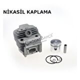 BG430 / CG430 TIRPAN NİKASİL SİLİNDİR PİSTON SETİ 40 mm