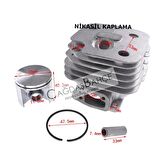 HUSQVARNA 268 TESTERE NİKASİL SİLİNDİR PİSTON SETİ 50 mm