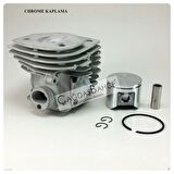 HUSQVARNA 359 TESTERE CHROME SİLİNDİR PİSTON SETİ 47 mm