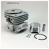 HUSQVARNA 359 TESTERE CHROME SİLİNDİR PİSTON SETİ 47 mm