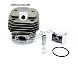 HUSQVARNA 61TESTERE CHROME SİLİNDİR PİSTON SETİ 48 mm