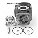 STİHL MS360 / MS034  TESTERE CHROME SİLİNDİR PİSTON SETİ 48 mm