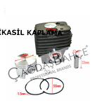 STİHL MS380 / MS381 TESTERE NİKASİL SİLİNDİR PİSTON SETİ 52 mm