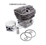 STİHL MS460 / MS046 TESTERE CHROME SİLİNDİR PİSTON SETİ 52 mm