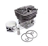 STİHL MS460 / MS046 TESTERE NİKASİL SİLİNDİR PİSTON SETİ 52 mm