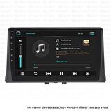 Araç Multimedya Citroen Berlingo Android 12 Carplay 4Gb Ram + 64Gb Hdd 2019-2021 Navigasyon Ekran MYW
