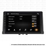 Araç Multimedya Citroen Berlingo Android 12 Carplay 4Gb Ram + 64Gb Hdd 2019-2021 Navigasyon Ekran MYW
