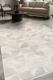 YoudayHomeCollection FREE-Vizon/Krem - Salon,Oturma Odası ve Yatak Odası Halısı-Robot Süpürgeye Uyumlu-Kolay Temizlenebilir - 160X200
