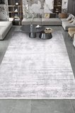 YoudayHomeCollection ROXSTONE-Beyaz/Siyah - Salon , Oturma Odası ve Koridor Halısı-Robot Süpürge Uyumlu-Kolay Temizlenebilir - 160X160