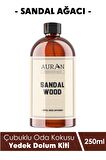 Sandal Ağacı Yedek Çubuklu Oda Ve Ortam Kokusu Esansı Yedek Dolum Şişe Sandalwood 250ml