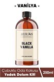 Black Vanilla Yedek Çubuklu Oda Ve Ortam Kokusu Esansı Yedek Dolum Şişe White Rose 250ml