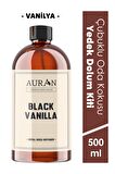 Black Vanilla Yedek Çubuklu Oda Ve Ortam Kokusu Esansı Yedek Dolum Şişe Siyah Vanilya 500ml
