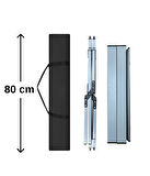 Yek Outdoor 2 Kişilik Alüminyum Kamp Masası ve Sandalye Seti