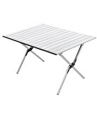 Yek Outdoor Portatif Alüminyum Kamp Masası Gri 60x82x48cm