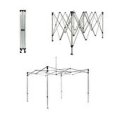 YekOutdoor 3x3 Otomatik Gazebo | Çardak | Gölgelik | Bahçe Kamelyası – Asorti Renk