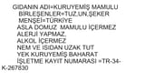 AYDIM DAĞ İNCİRİ 500G