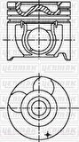 Yenmak 31-03537-000 Piston Segman Std.StareCRDI-Sorento-140 D4Cb 91mm 87-73200-STD