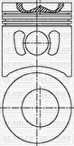 Yenmak 31-04438-000 Piston Segman STD Canter 449 87-71593-STD