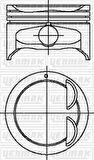Yenmak 31-04446-000 Piston Segman STD Accent 1.6 Admira 03-05 Era 06-1.6 Benzinli 87-71133-STD