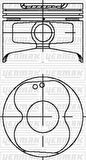 Yenmak 39-03978-000 Piston Segman STD Corolla 1.6 Krb 4Af 88-93 87-72070-STD