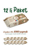 Zeytinyağlı Islak Bebek Mendili 12x90lı Paket 1080 Yaprak