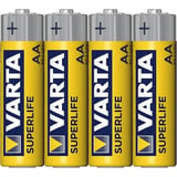 Hediyelik Varta  Aa Çinko Karbon Super Life  (4'lü Paket)