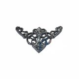 Hediyelik Dekoratif Köşe Süsü, Köşelik - Küçük, 19x34mm, Nikel, 1 Adet