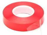 Hediyelik Çift Taraflı Akrilik Silikonize Bant 18 Mm X 2 Metre Kırmızı Vhb