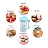Hediyelik Pancake Machine Mikser Krep Makinesi Hamur Dağıtıcı Mekanizmalı