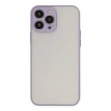 İphone 15 Pro Max Kılıf Montreal Silikon Kapak - Mor