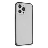 Joko  İphone 15 Pro Max Kılıf Metal Bumper Magneticsafe Kapak - Siyah