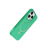 İphone 14 Pro Max Regal Magsafe Standlı Kapak - Yeşil