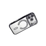 İphone 17 Pro Joke Simli Magneticsafe Kılıf - Siyah
